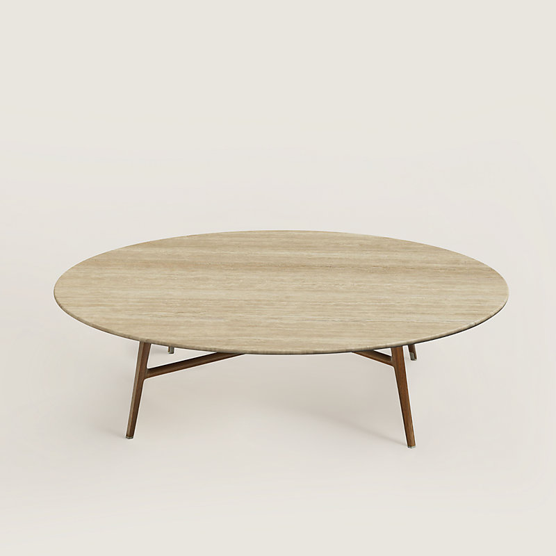 Les Necessaires d'Hermès satellite coffee table, large model
